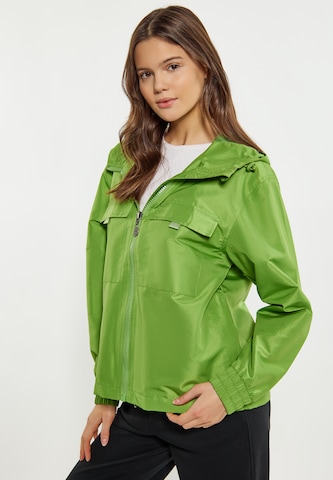 myMo ATHLSR Between-Season Jacket in Green: front