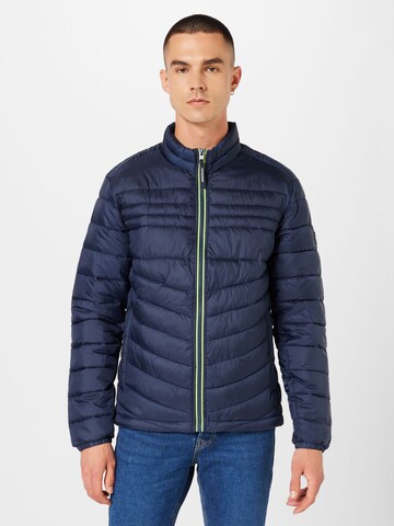 JACK & JONES - Chaqueta de entretiempo 'Hero' en azul: frente