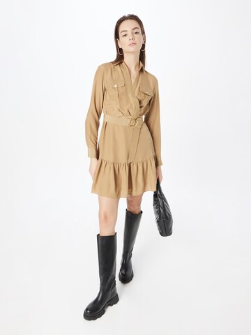 Lauren Ralph Lauren Shirt dress 'MAGOMYR' in Beige