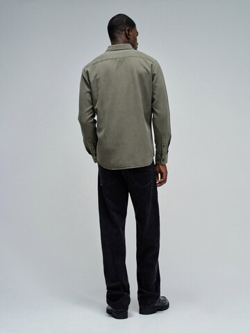 Coupe regular Chemise Salsa Jeans en vert