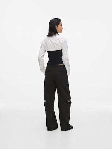 KARL LAGERFELD JEANS Normální Kalhoty – černá