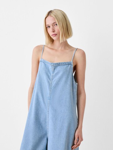 Bershka Jumpsuit in Blue: front