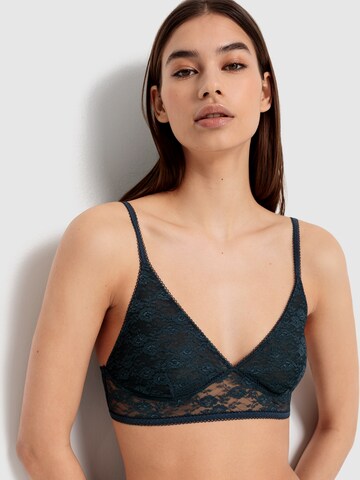 LSCN by LASCANA Triangle Bra in Blue: front