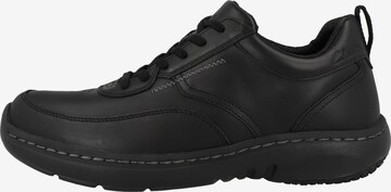CLARKS Athletic Lace-Up Shoes 'Pro' in Black: front