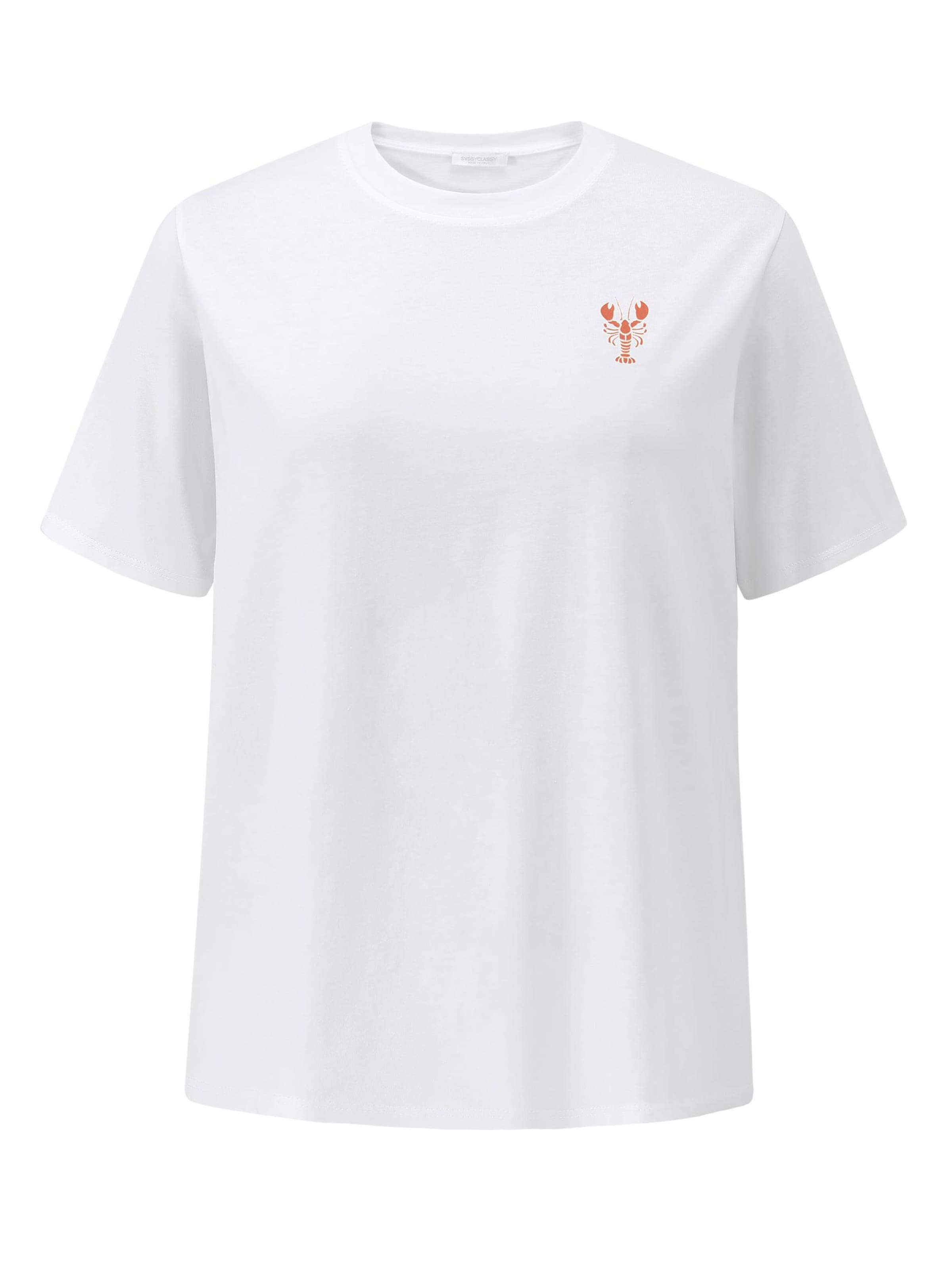 SASSYCLASSY Shirt‌‌‌‌ in Weiß: Vorderseite