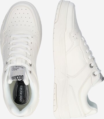 Baskets basses Dockers en blanc