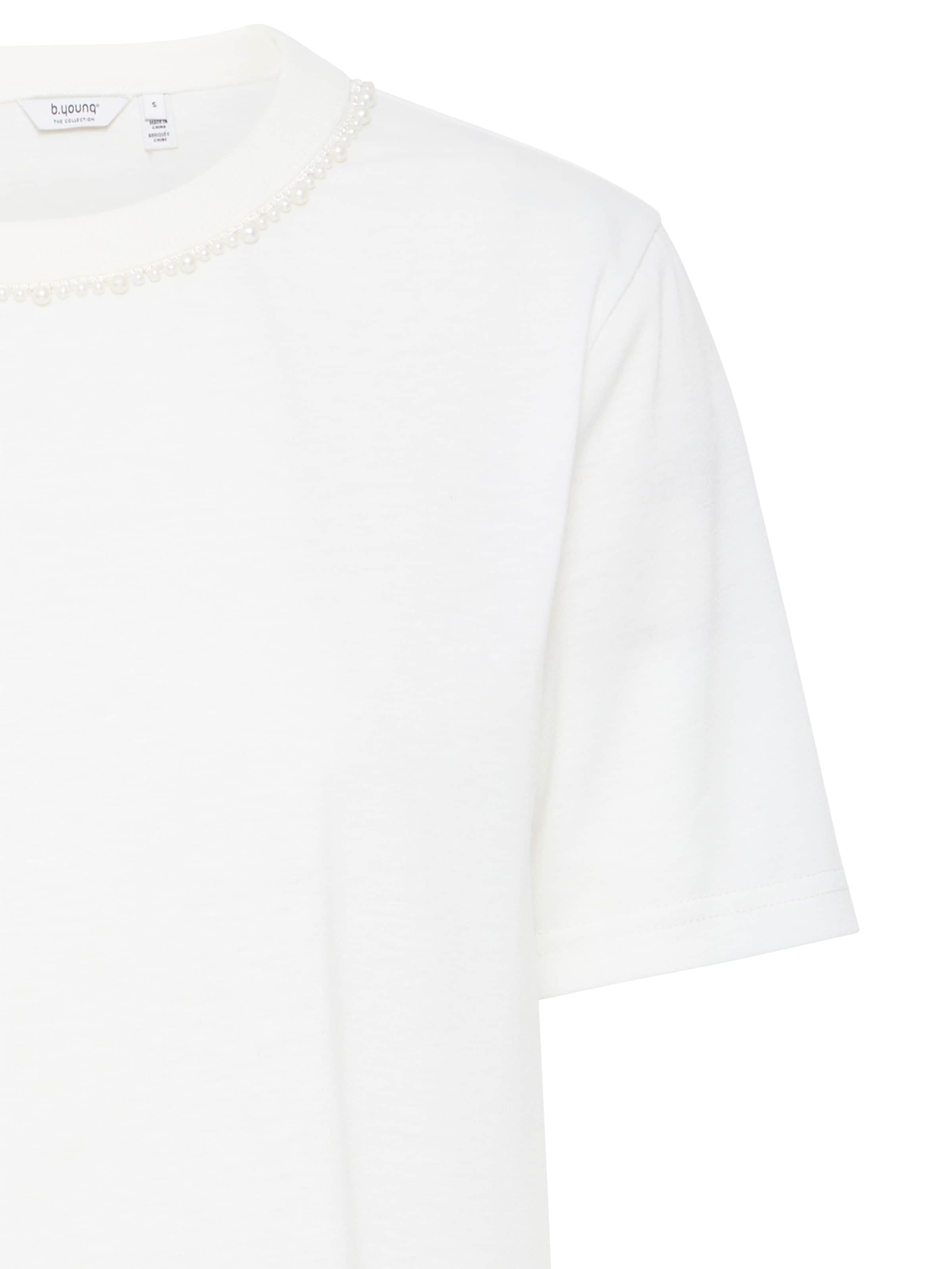 b.young Тениска 'BYROSITA' в бяло