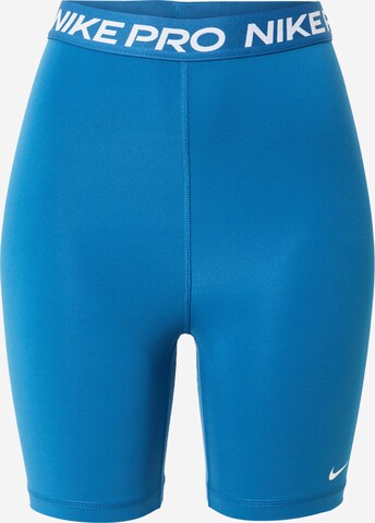 NIKE Skinny Sportshorts 'Pro 365' in Blau: predná strana