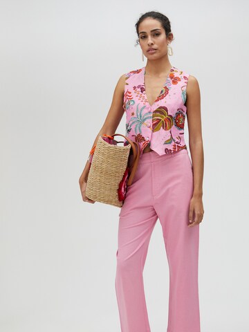Regular Pantalon Lola Casademunt en rose