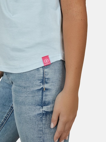 salzhaut T-Shirt 'Leev' in Blau