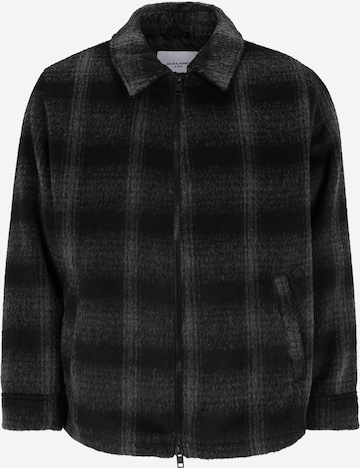 Jack & Jones Plus Prehodna jakna 'COLE' | črna barva: sprednja stran
