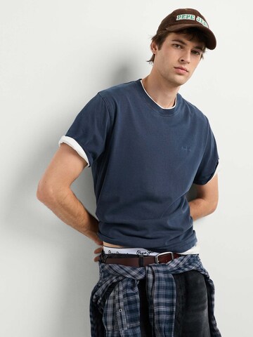 Pepe Jeans Shirt in Blau: Vorderseite