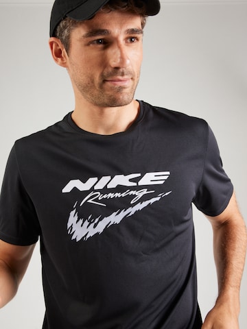 melns NIKE Sporta krekls 'ENRGY MILER'