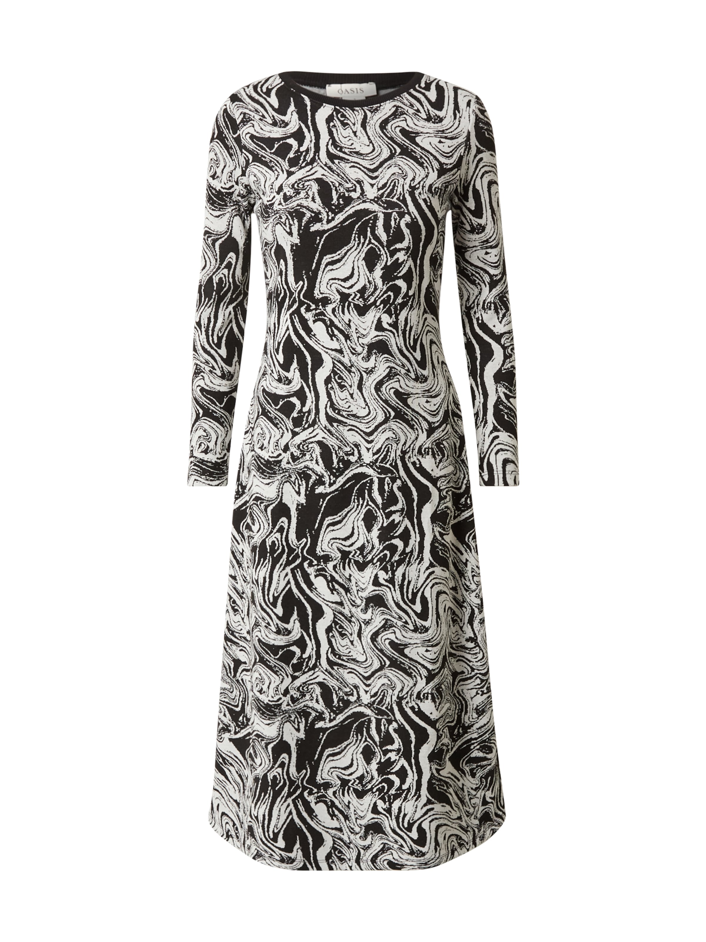 Oasis Kleid in Schwarz: Vorderseite