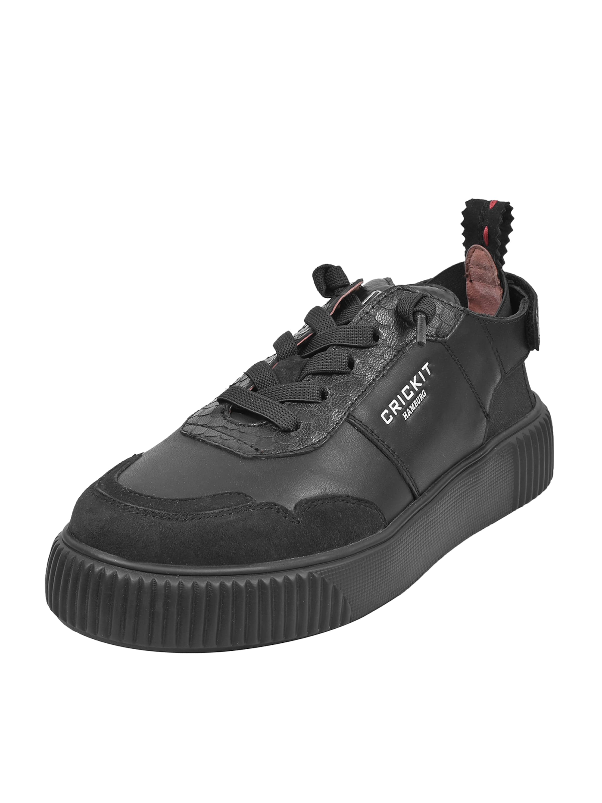 Crickit Sneakers laag ' PARIA ' in Zwart: voorkant