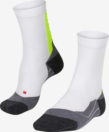 FALKE Athletic Socks 'Achilles' in White: front