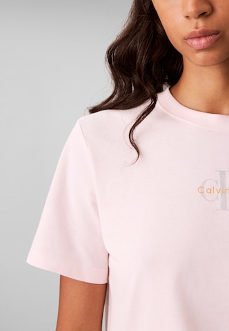Calvin Klein JeansMajica 'CLASSIC' - roza boja: prednji dio