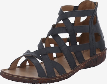 JOSEF SEIBEL Sandals 'Rosalie' in Black: front