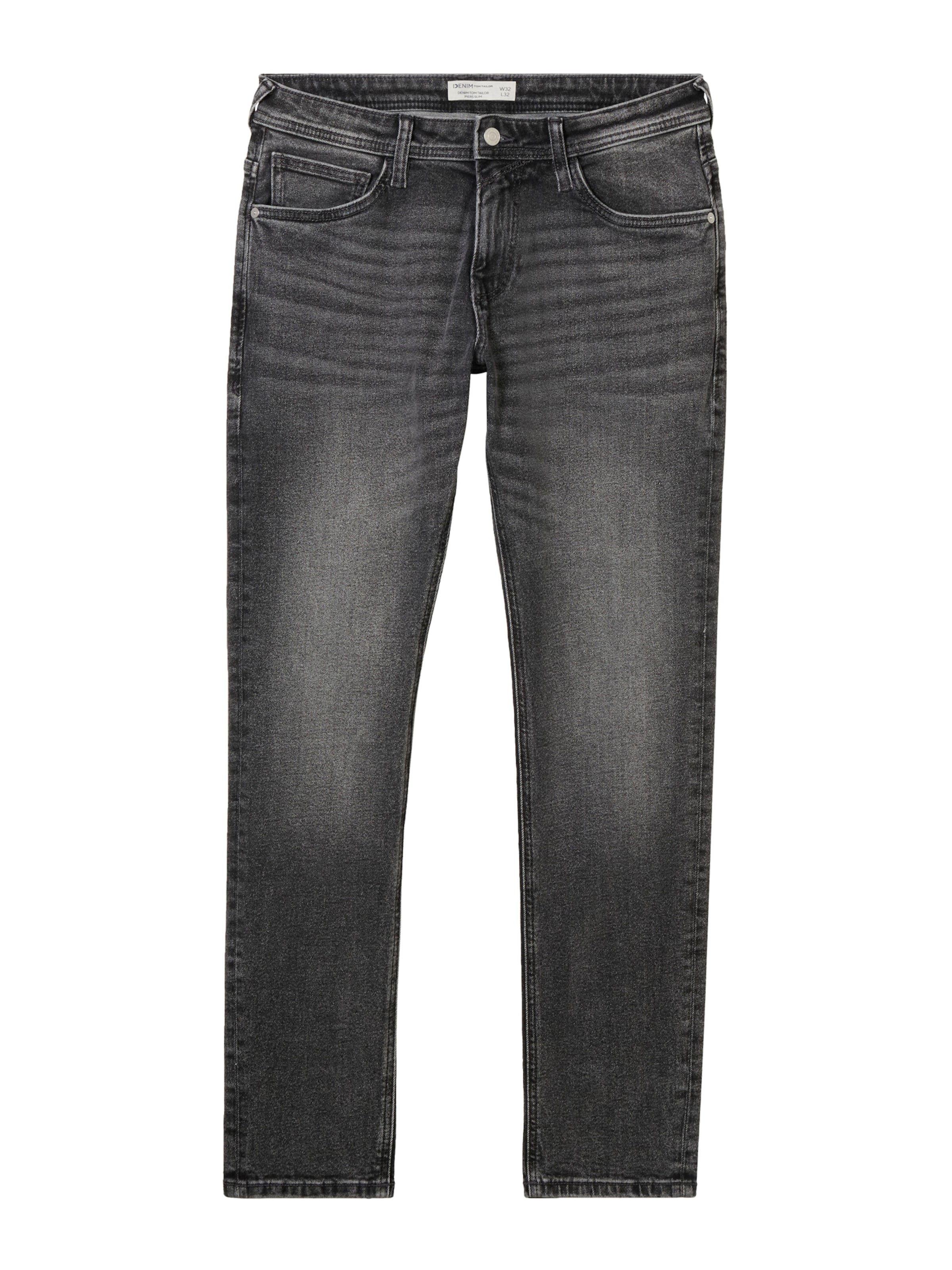 TOM TAILOR DENIM Jeans 'Piers' in Grau: Vorderseite