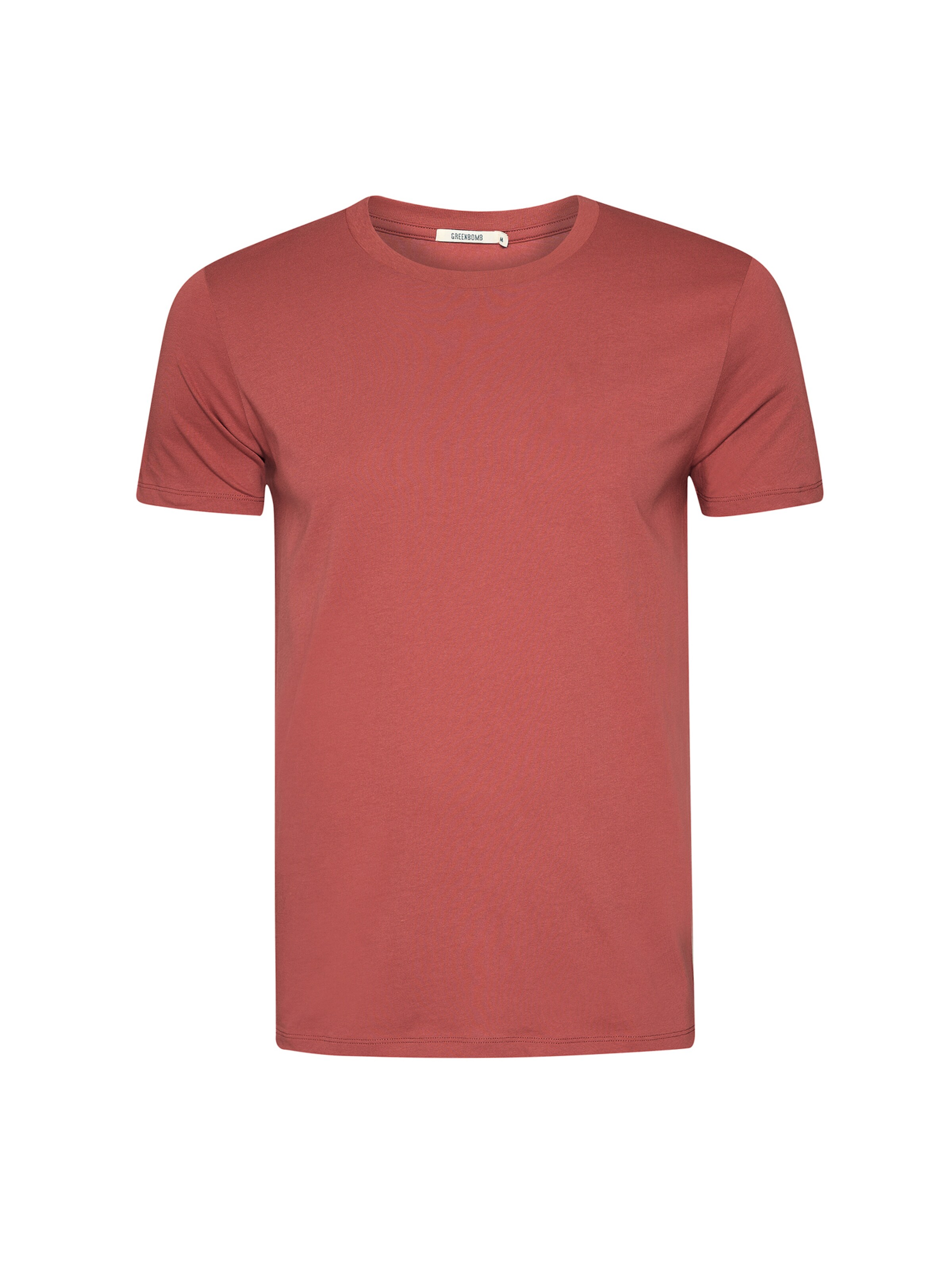 GREENBOMB T-Shirt 'Guide' in Rot: Vorderseite