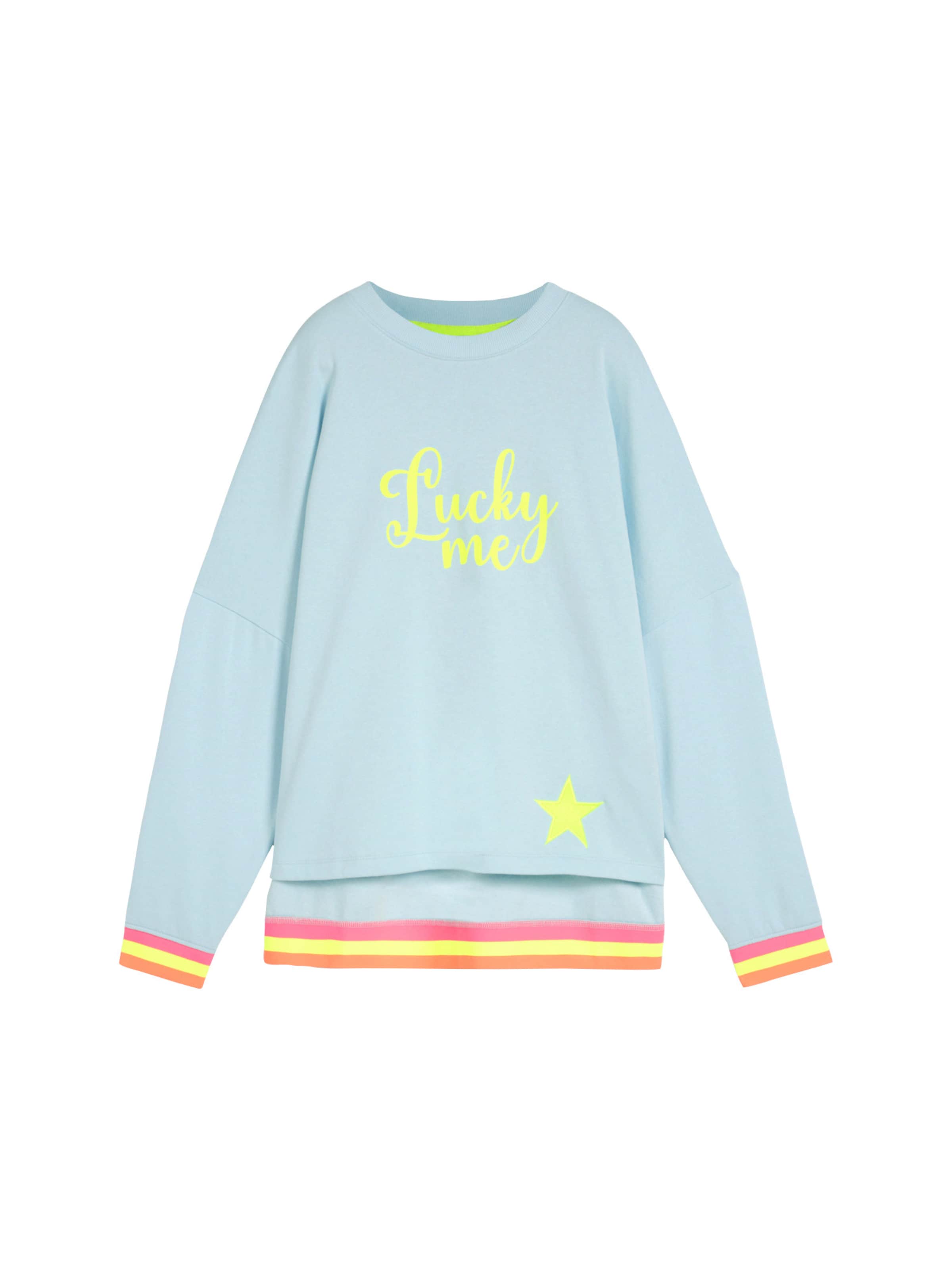 bonprix Sweatshirt in Blau: Vorderseite