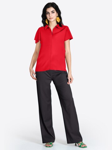 Camicia da donna 'Olive' di Jascha Stockholm in rosso