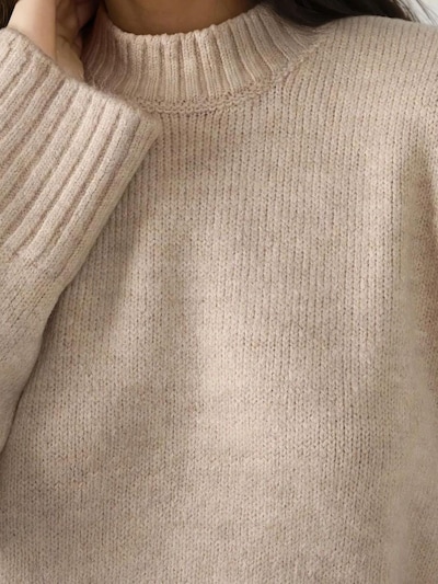 Hiccup Oversized Sweater in Beige, Item view