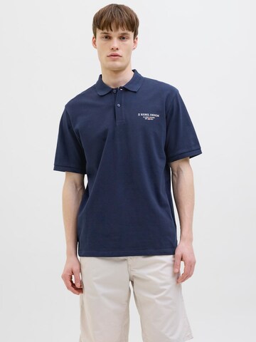 T-Shirt JJ Rebel en bleu : devant