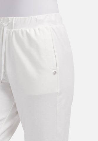 Loosefit Pantalon HELMIDGE en blanc