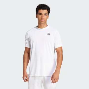 ADIDAS PERFORMANCE Λειτουργικό μπλουζάκι 'Club Tennis' σε λευκό: μπροστά