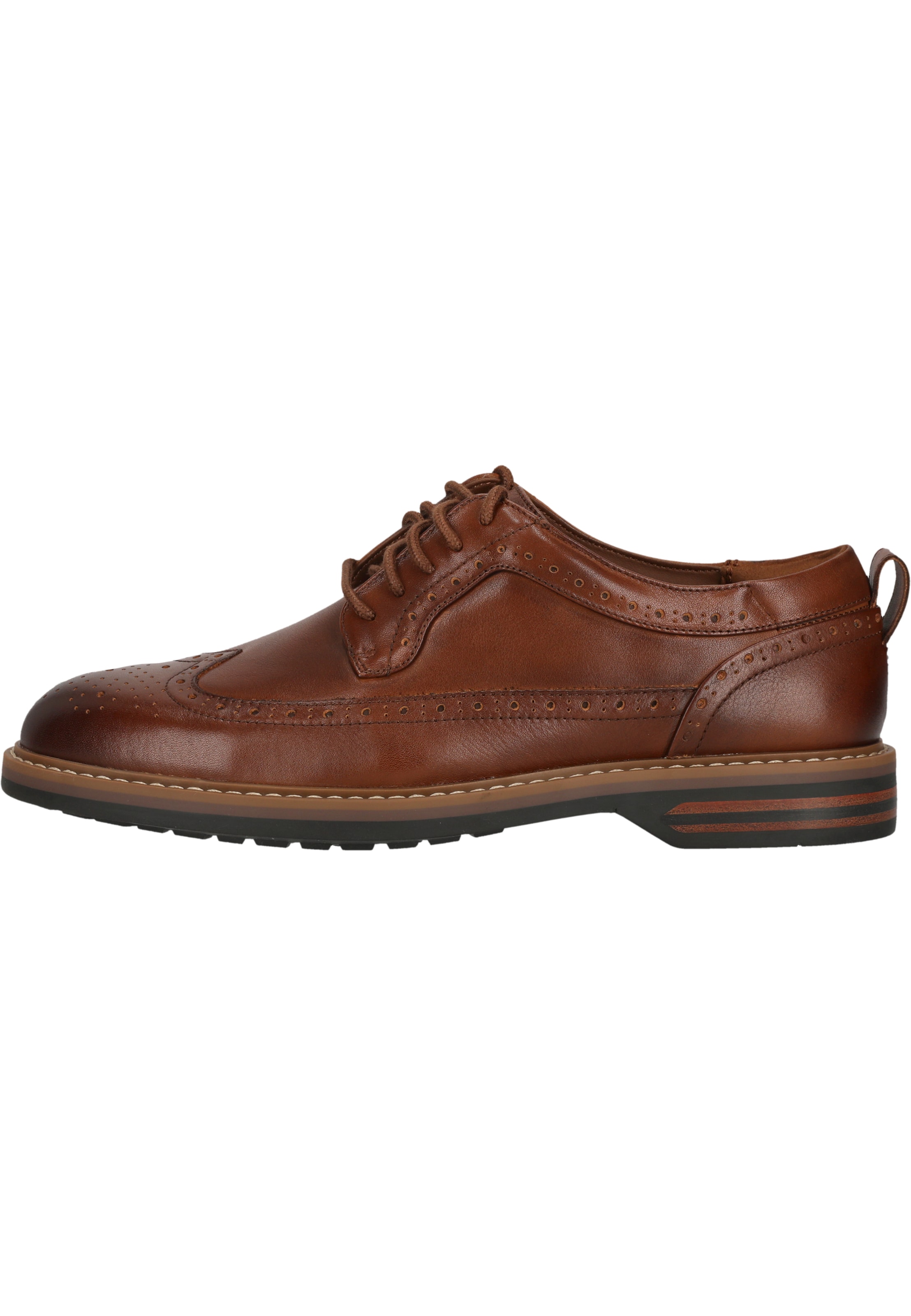 CLARKS Lace-up shoe 'Aldwin2 Limit' in Brown
