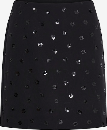 ICHI - Falda 'IHHARMONIA' en negro: frente