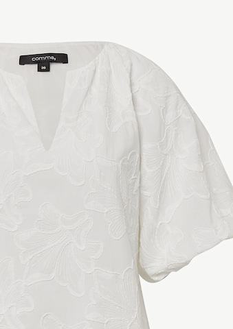 COMMA Bluse in Weiß