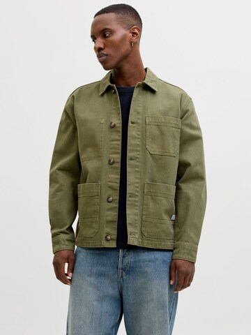 Coupe regular Chemise JACK & JONES en vert : devant