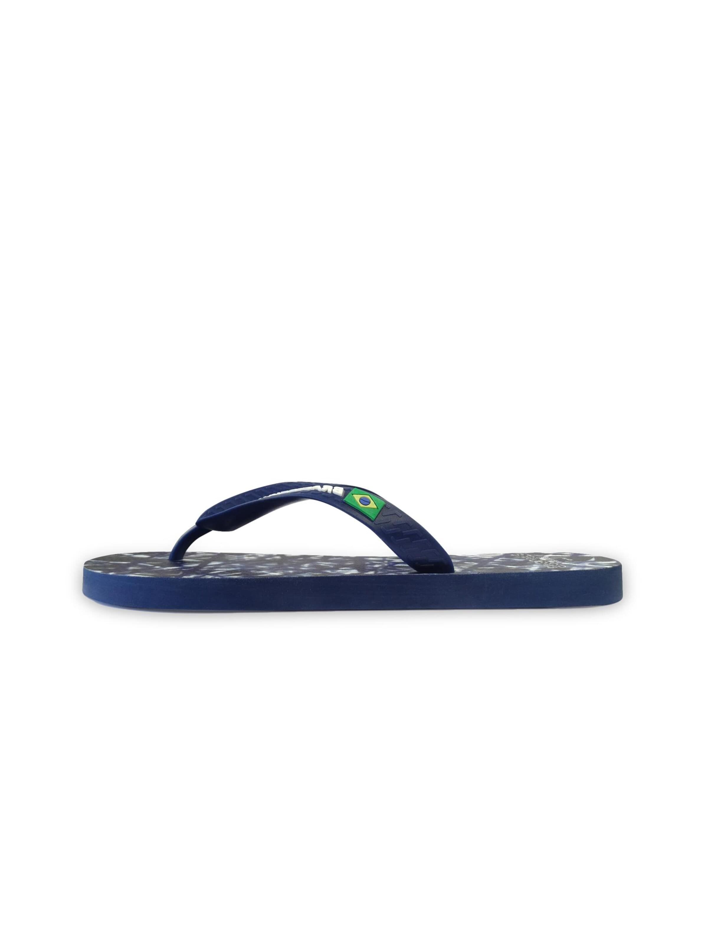 Brasileras Strand-/badschoen in Blauw: voorkant