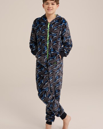 WE Fashion Overall in Blau: Vorderseite