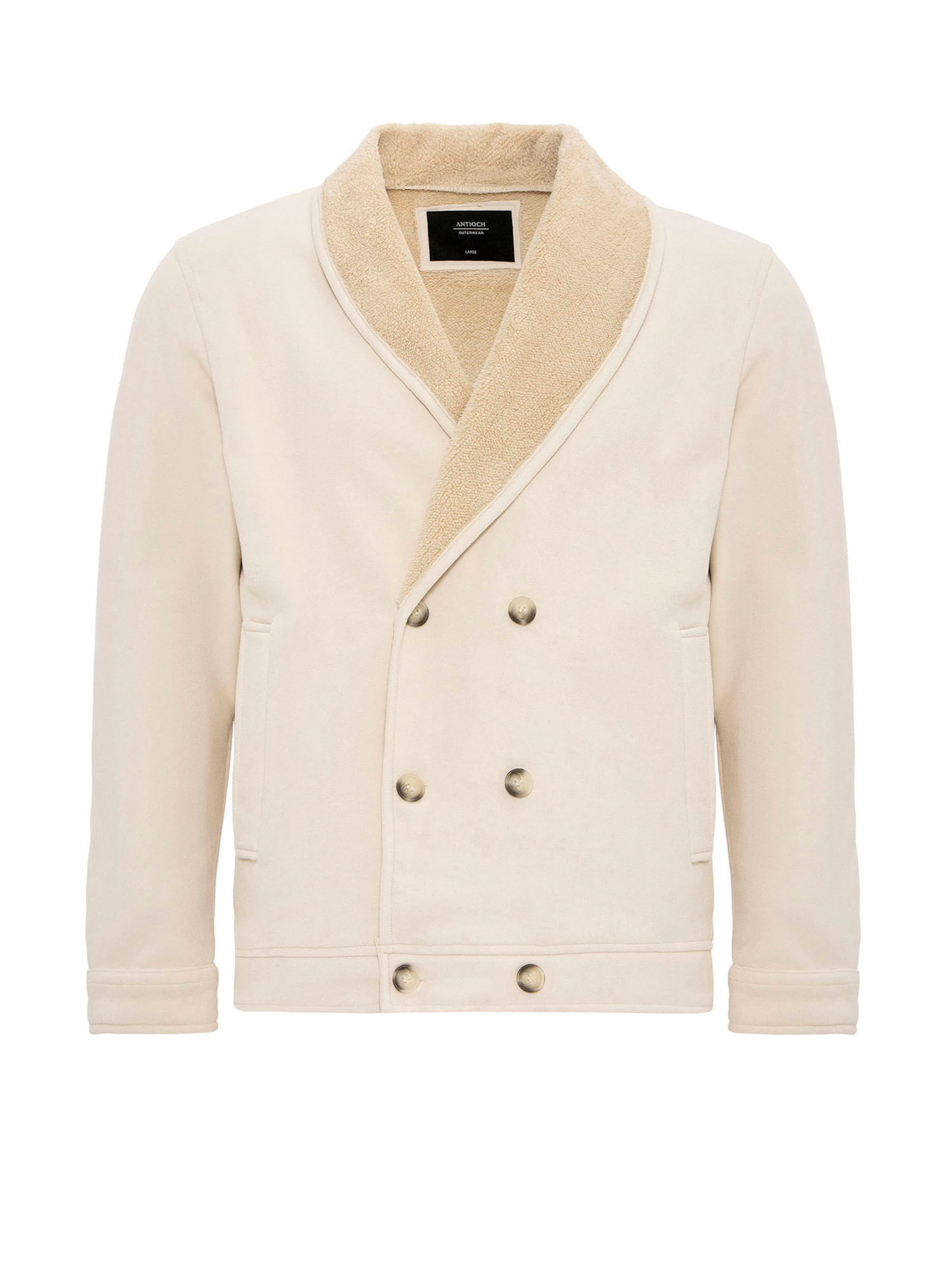 Antioch Демисезонное пальто в Бежевый: спереди