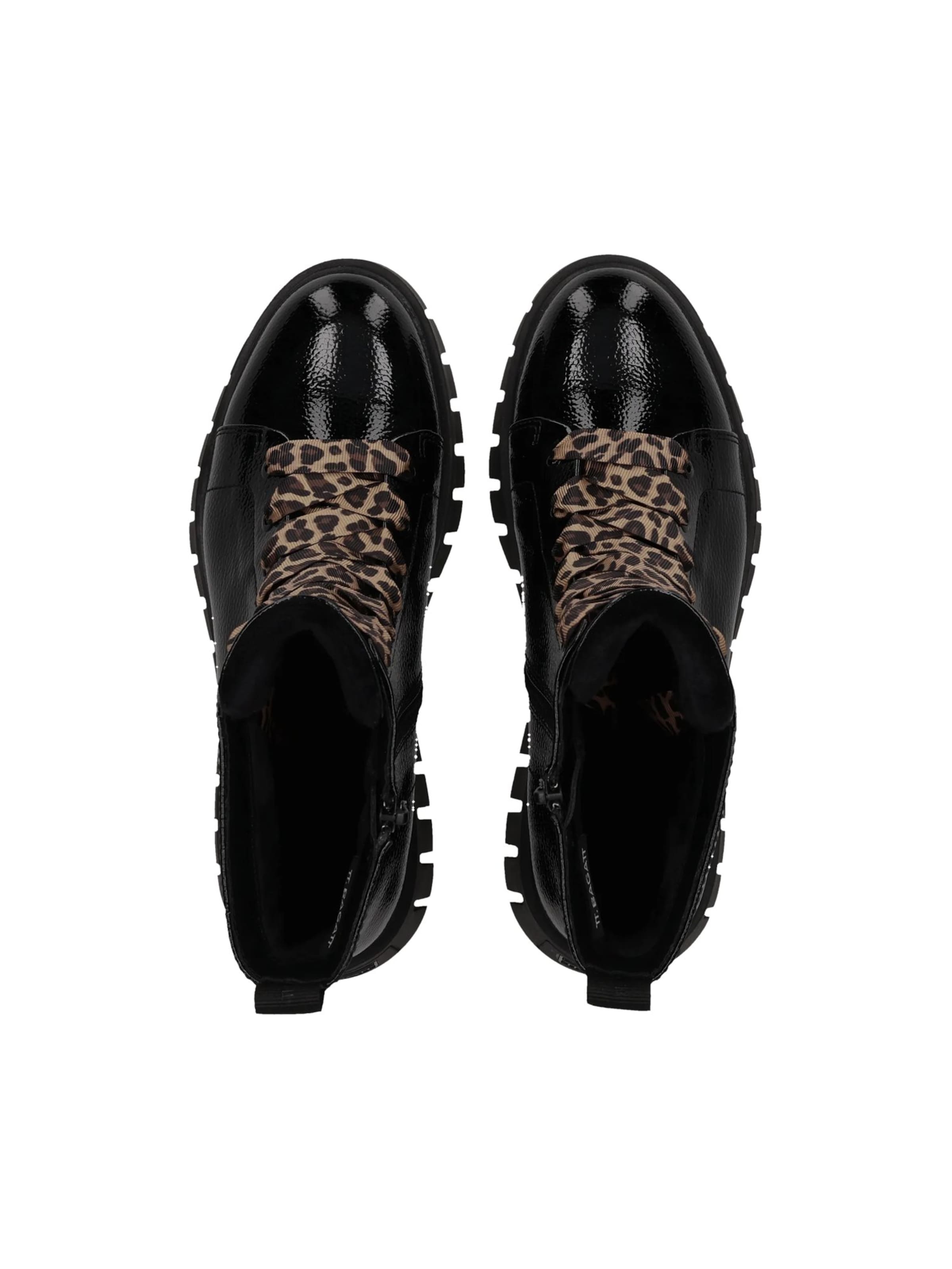 TT. BAGATT Schnürstiefelette in Schwarz