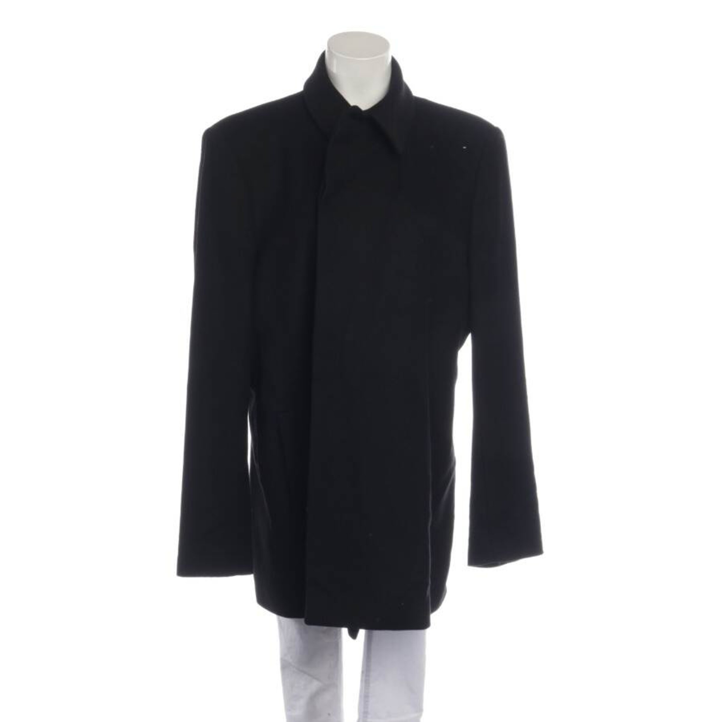 Calvin Klein Jacket & Coat in 6XL in Black: front