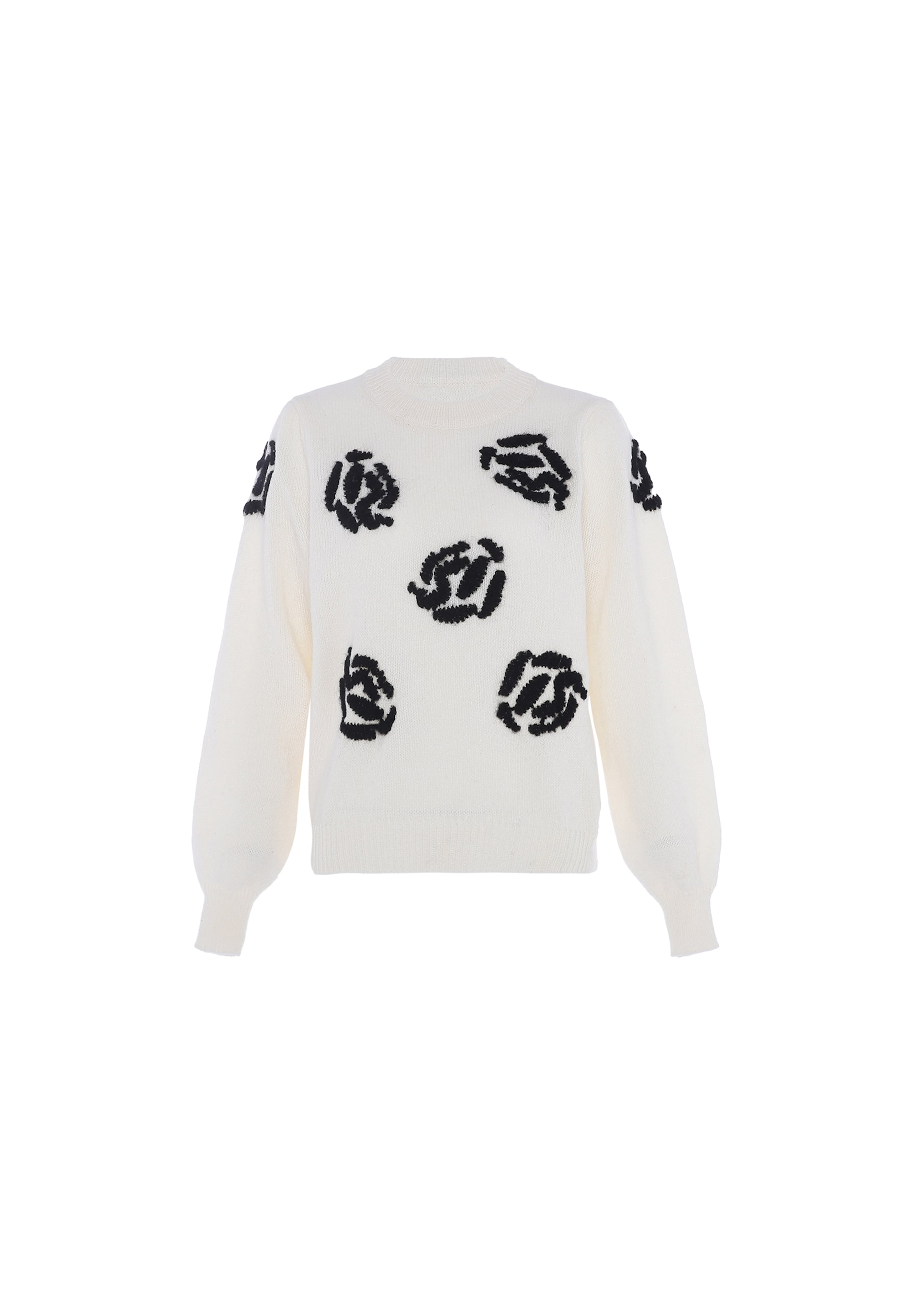 faina Свитер в Белый: спереди