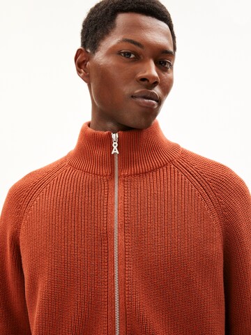 ARMEDANGELS Sweater 'ARTYOM' in Red