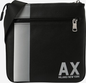 ARMANI EXCHANGE Crossbody bag in Black: front