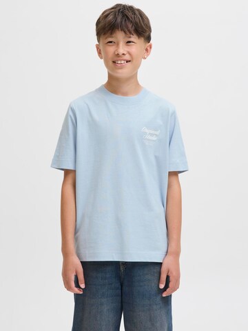 Jack & Jones Junior Shirts i blå: forside