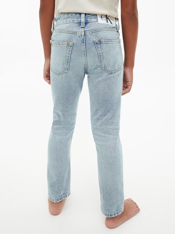 Calvin Klein JeansSlimfit Traperice - plava boja