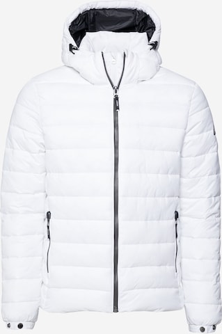 Superdry Between-Season Jacket 'Fuji' in White: front