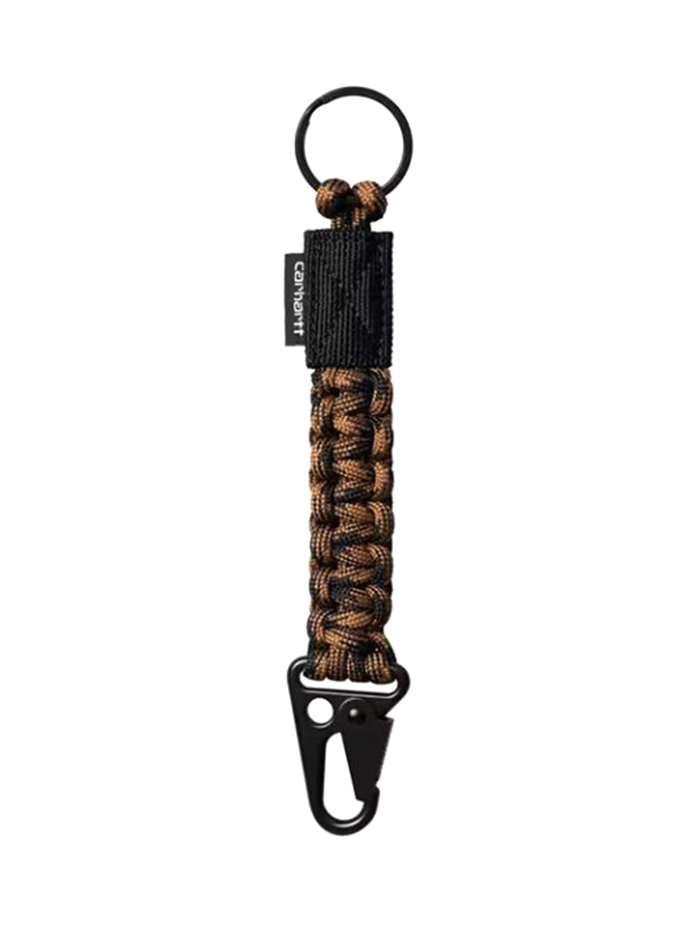 Portachiavi 'ROPE KEYHOLDER HAMILTON BROWN / BLACK' di Carhartt WIP in marrone: frontale