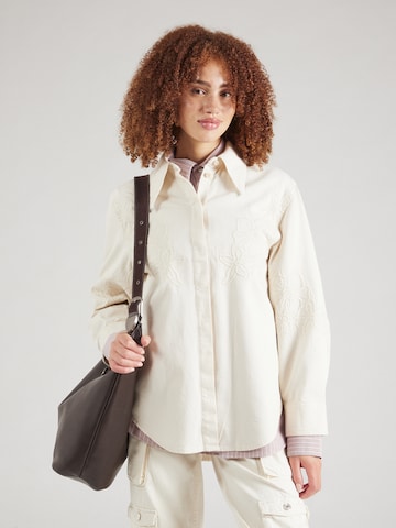 & Other Stories Blouse in White: front