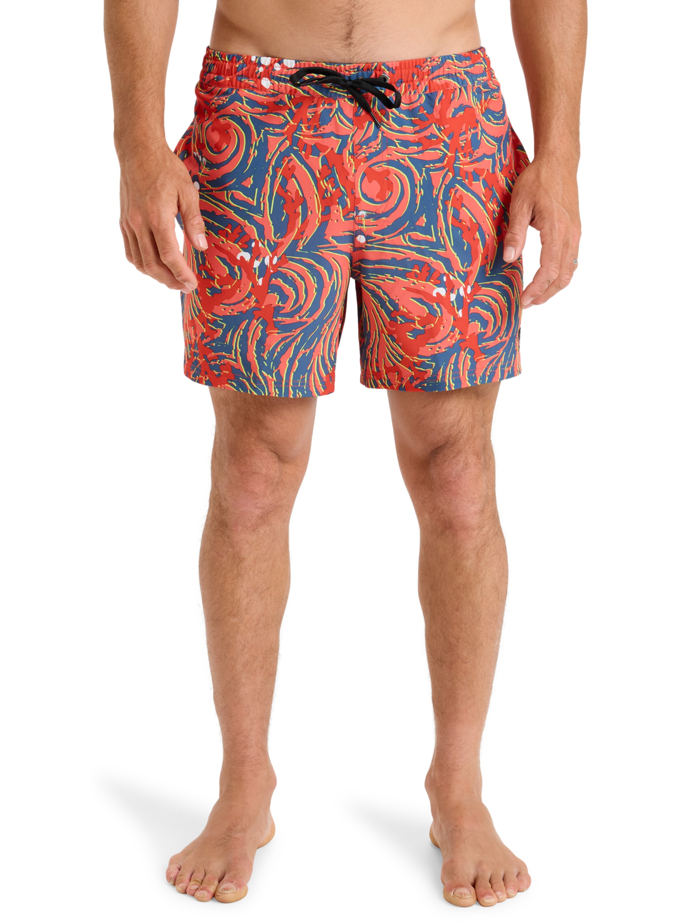 Shorts de bain 'Surfsilk Straight 16' QUIKSILVER en mélange de couleurs