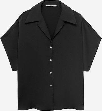 MANGOBluza 'SASSA' - crna boja: prednji dio