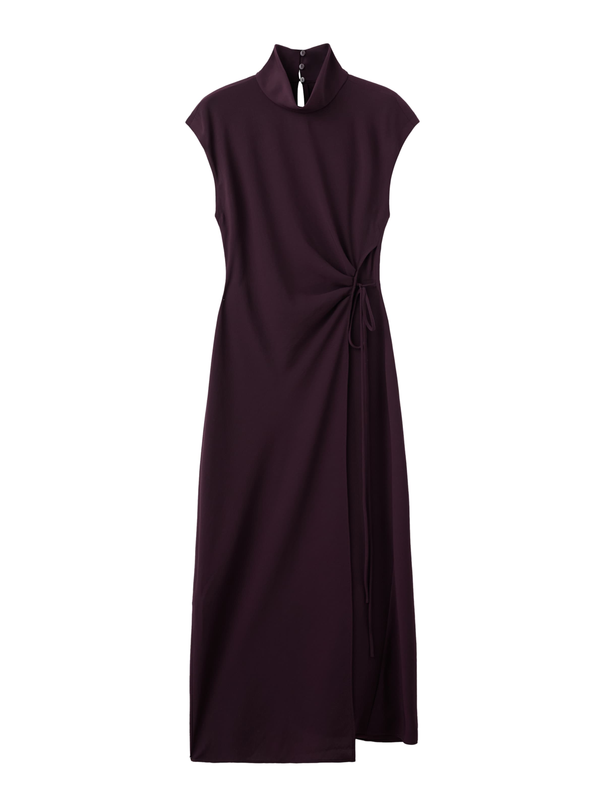 MANGO Koktejlové šaty 'PENNY' – fialová: přední strana